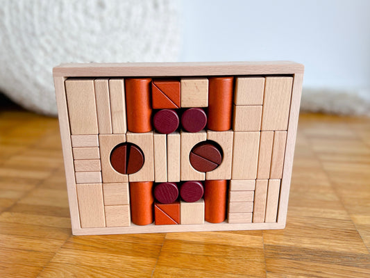 Bauklötze aus Holz - Hoppe Reiter