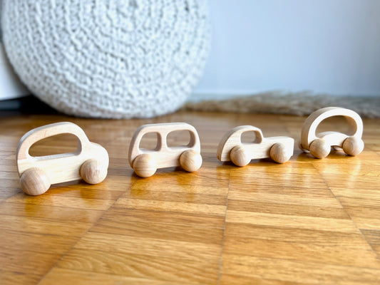 Spielzeugauto aus Holz - Hoppe Reiter - Holzspielzeug