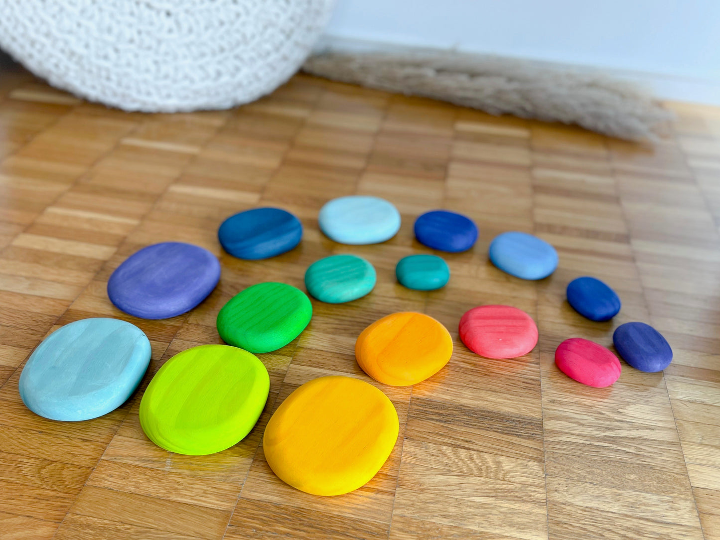 Stapelsteine aus Holz - Montessori - Hoppe Reiter