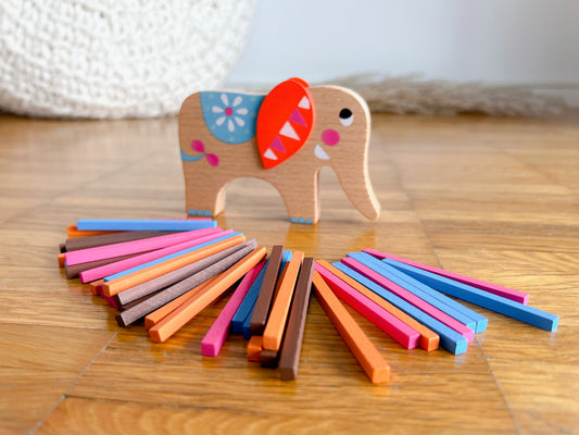 Mikado Elefant aus Holz - Hoppe Reiter