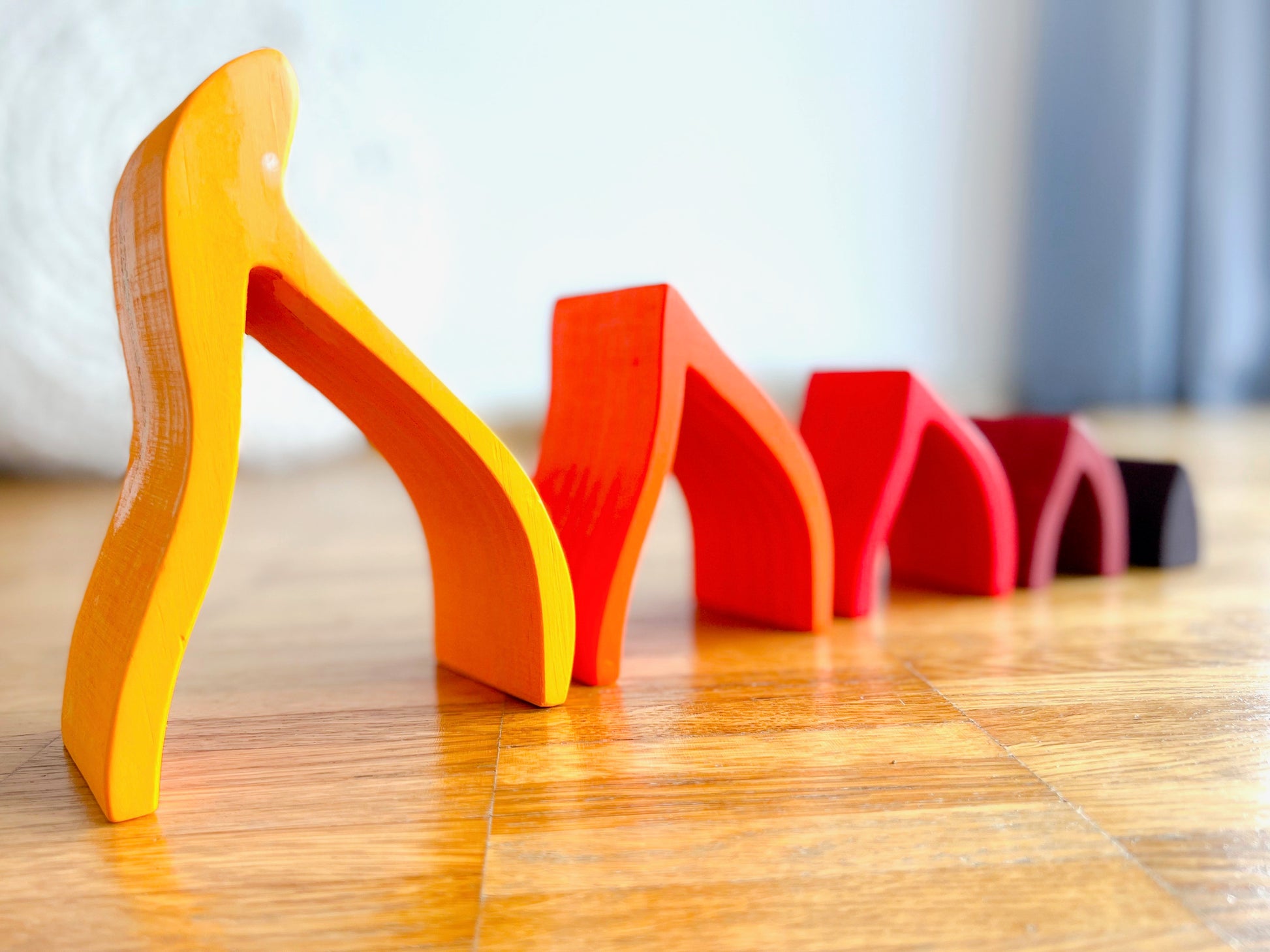 Flamme aus Holz - Montessori - Hoppe Reiter