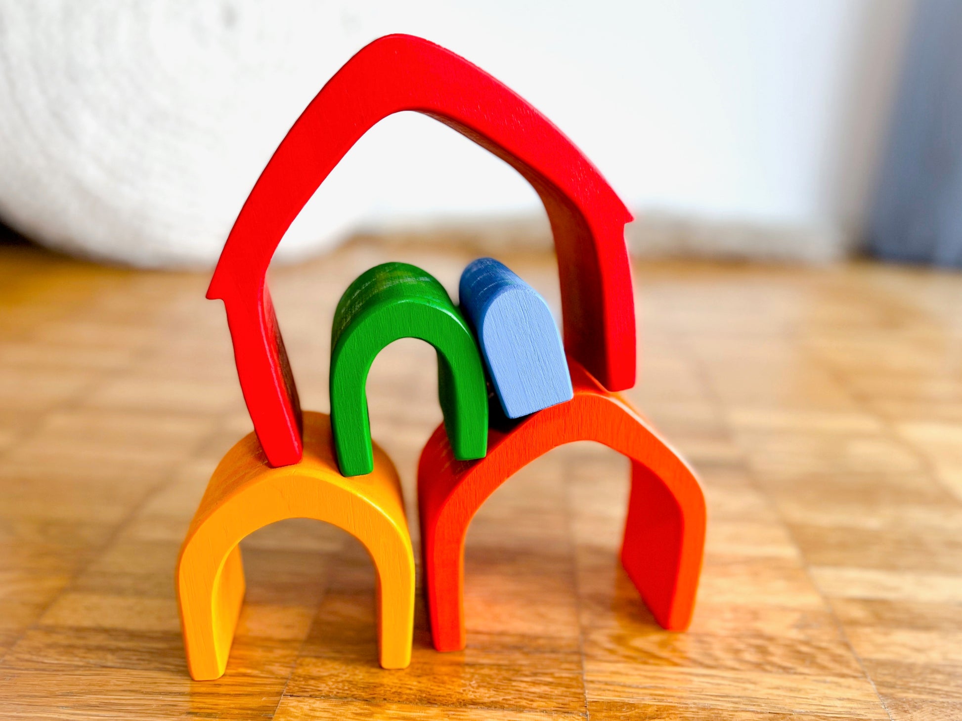 Haus aus Holz - Montessori - Hoppe Reiter