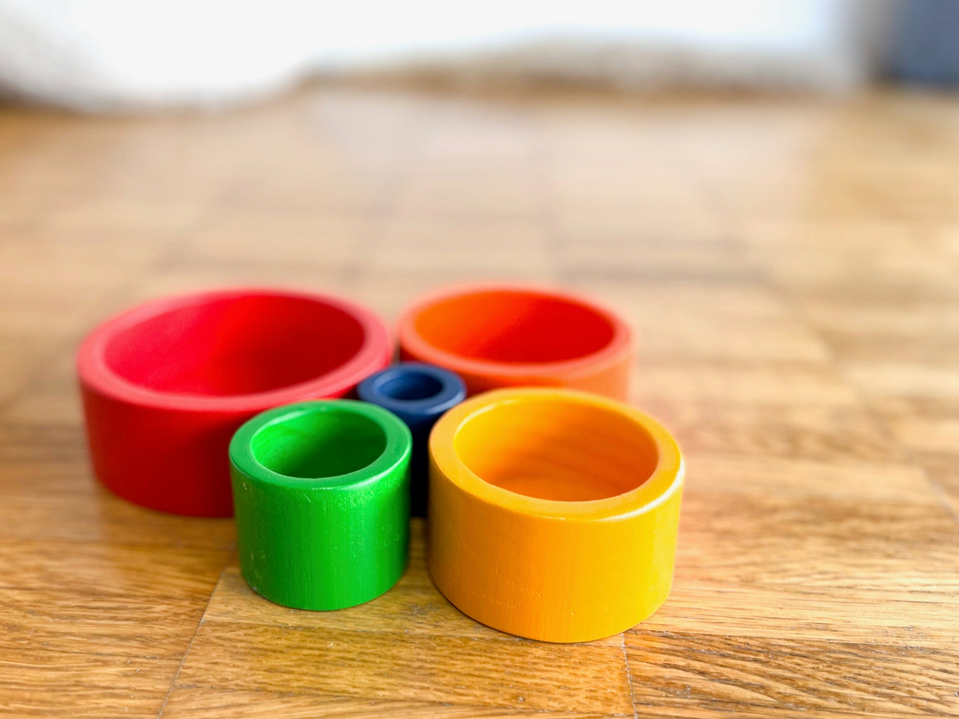 Stapelzylinder aus Holz - Montessori - Hoppe Reiter