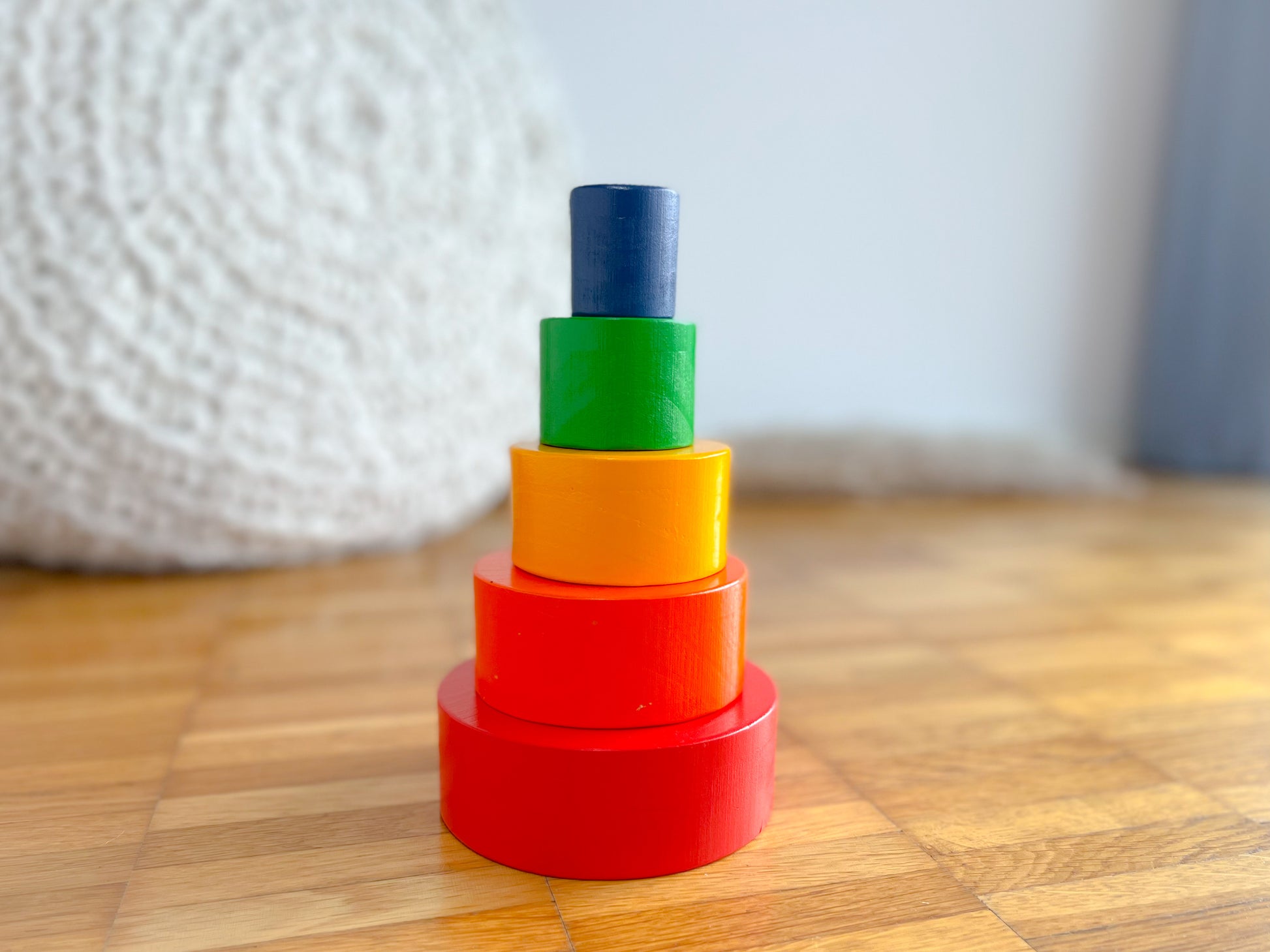 Stapelzylinder aus Holz - Montessori - Hoppe Reiter