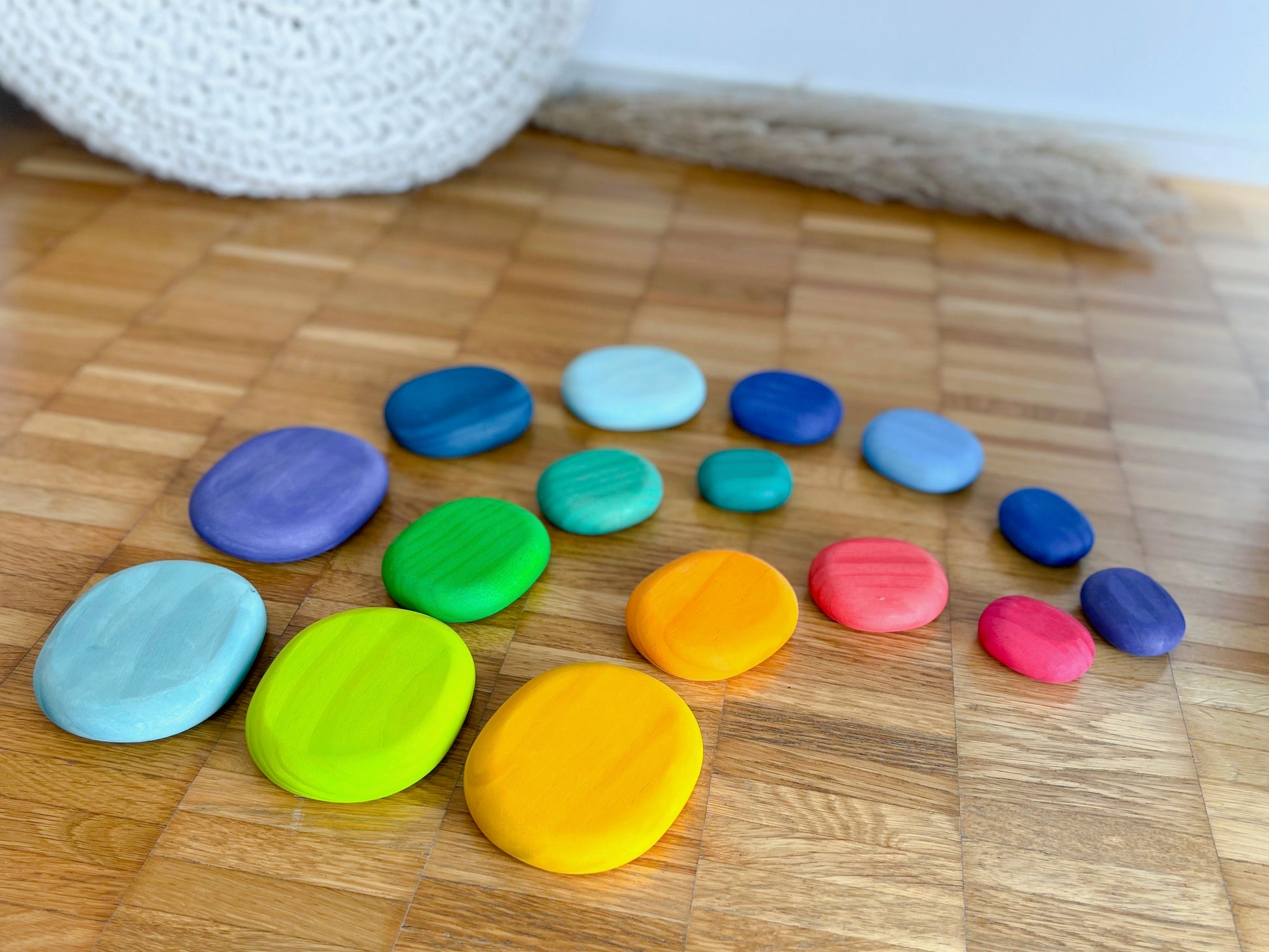 Stapelsteine aus Holz - Montessori - Hoppe Reiter