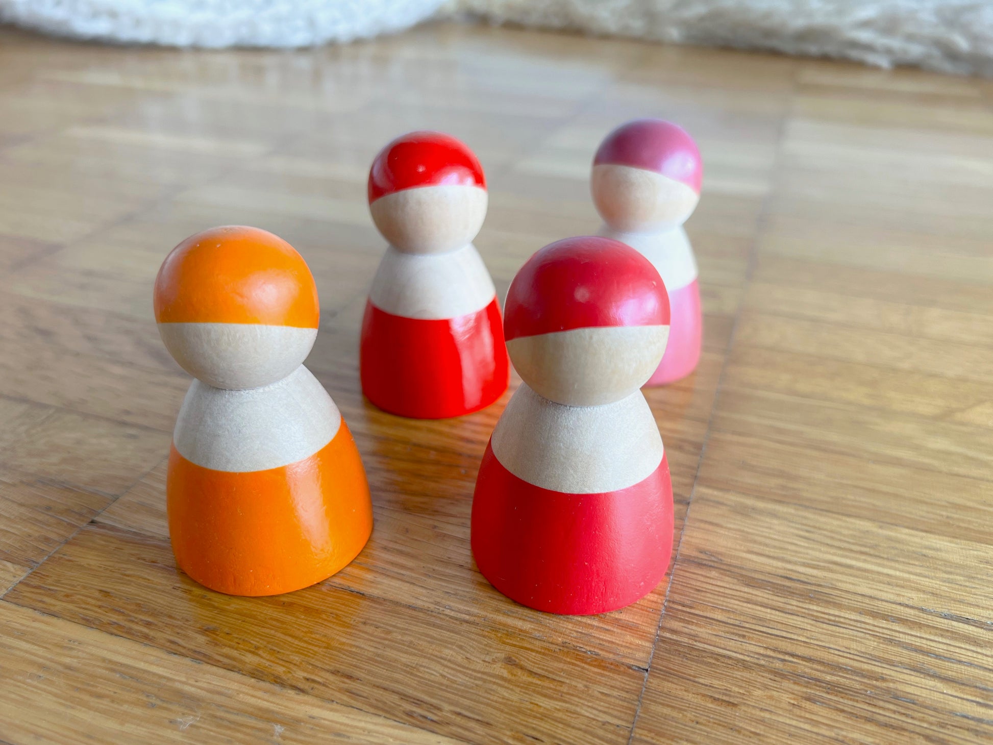 Figuren aus Holz - Montessori - Hoppe Reiter