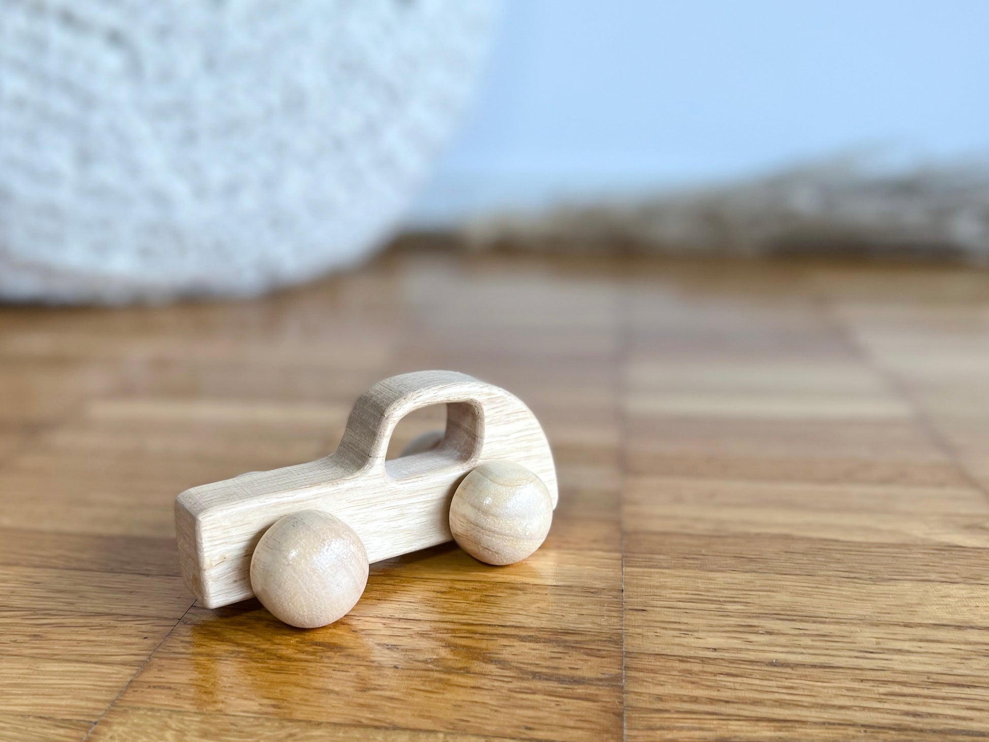 Spielzeugauto aus Holz - Hoppe Reiter - Holzspielzeug